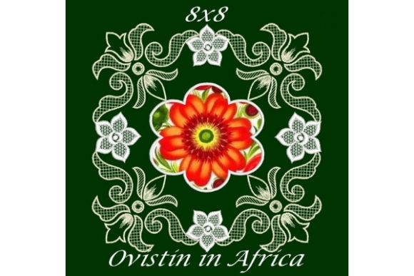Floral Applique Quilt Block