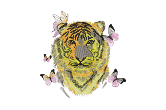 Tiger Head Butterfly